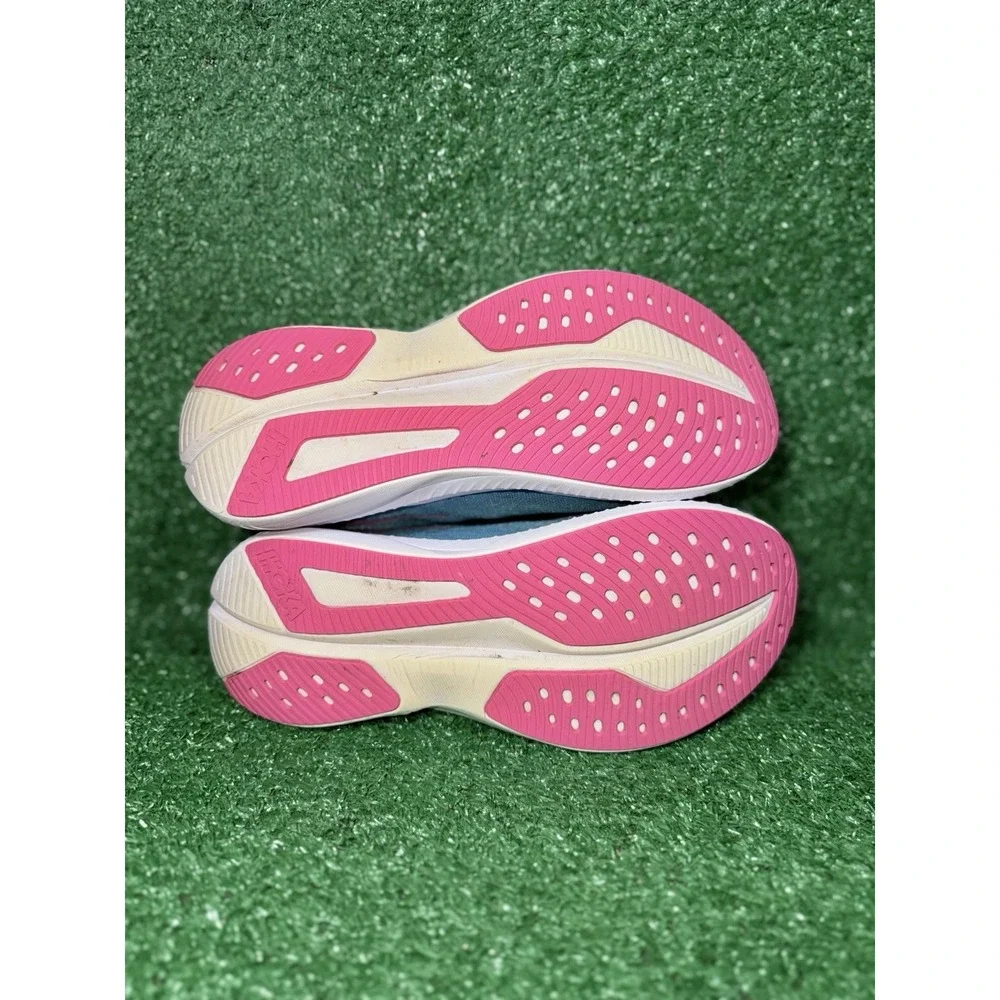 Hoka One One Mach 6 Womens Size 10 B Blue Running Shoes Comfort Walking Sneakers
